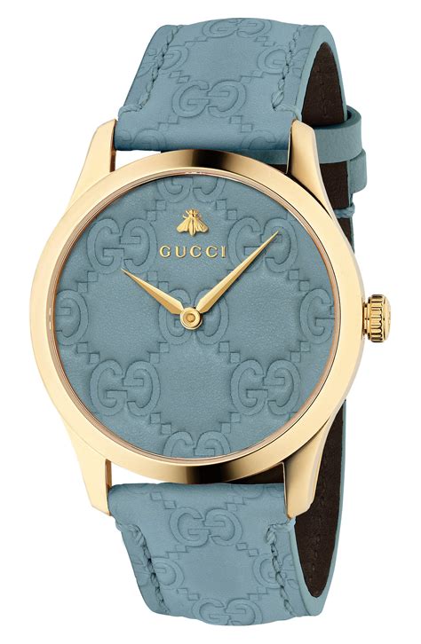 gucci leather watches|gucci watches original price.